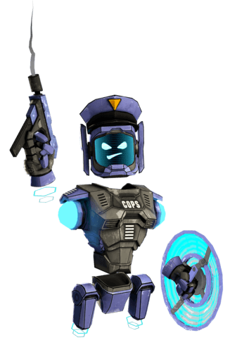 Cops and robbers Charachter